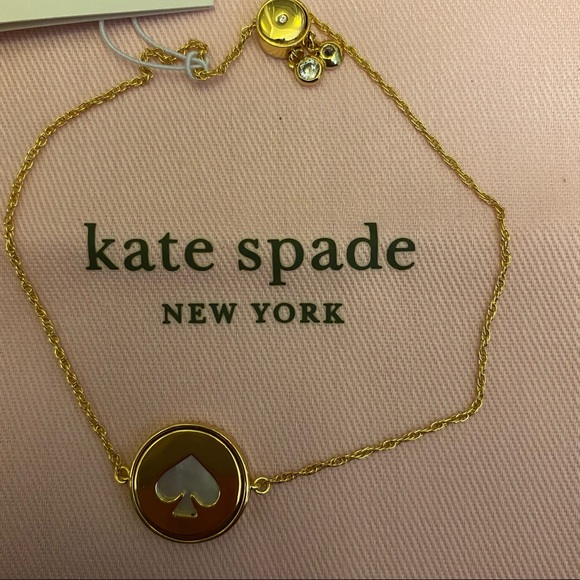 kate spade Jewelry - Kate Spade signature spade slider bracelet